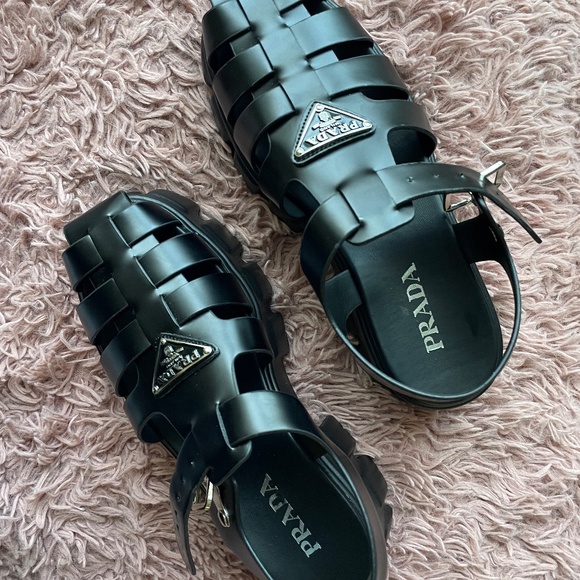 PRADA platform Sandals - Picture 1 of 3